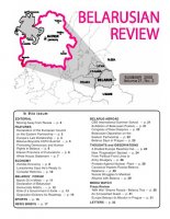 Belarusian Review Volume 21, No. 2
