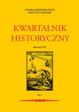 Kwartalnik Historyczny Rocznik CXV - 2008 - 4