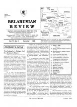 Belarusian Review Volume 11, No. 2