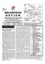 Belarusian Review Volume 11, No. 4