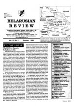 Belarusian Review Volume 13, No. 2