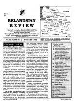 Belarusian Review Volume 13, No. 4