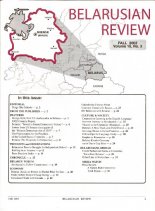 Belarusian Review Volume 15, No. 3