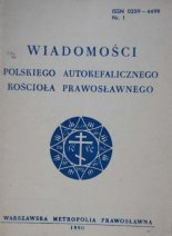 Wiadomości Polskiego Autokefalicznego Kościoła Prawosławnego 1 (74) 1990