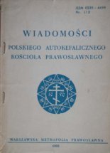 Wiadomości Polskiego Autokefalicznego Kościoła Prawosławnego 1-2 / 1986