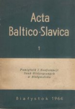 Acta Baltico-Slavica 1