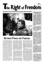 The Right of Freedom 3/1998