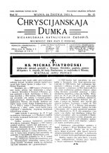 Chryścijanskaja Dumka 13/1931