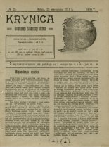 Krynica 29/1921
