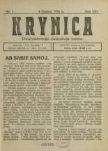 Krynica 1/1924