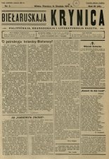 Biełaruskaja Krynica 3/1927