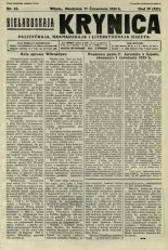 Biełaruskaja Krynica 35/1928