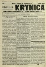 Biełaruskaja Krynica 4/1930