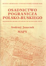 Osadnictwo pogranicza polsko-ruskiego