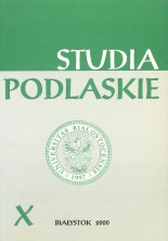 Studia Podlaskie X