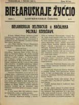 Biełaruskaje žyccio 9/1919
