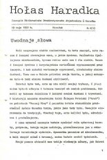 Hołas Haradka 1 / 1990