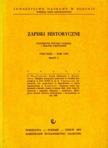 Zapiski Historyczne tom XLIII - rok 1978 - zeszyt 2