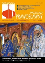 Przegląd Prawosławny 11 (389) 2017