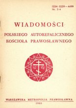 Wiadomości Polskiego Autokefalicznego Kościoła Prawosławnego 3-4 (68-69) 1988