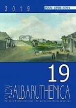 Acta Albaruthenica tom 19