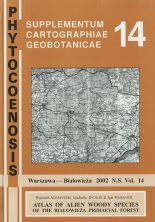 Atlas obcych gatunków drzewiastycz Puszczy Białowieskiej
